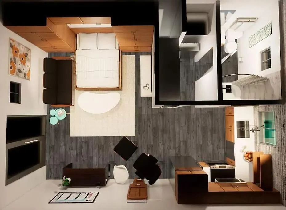 פיניקס Retro Studio In The Heart Of Dtph - Very Walkable דירה